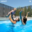 VIWAT 4-ft x 108-ft Black Aluminum Mesh Pool Safety Barrier Panel VIWAT 4-ft x 108-ft Black Aluminum Mesh Pool Safety Barrier Panel