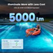 Oyezvary 10 Inch 120V LED Pool Light 5000 Lumen Cool White 50W Equivalent to 500W Halogen Fits Standard Pool Niches 50 Foot Cord 1 Piece Oyezvary 10 Inch 120V LED Pool Light 5000 Lumen Cool White 50W Equivalent to 500W Halogen Fits Standard Pool Niches 50 Foot Cord 1 Piece