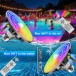 Oyezvary 1 Piece Smart Swimming Pool Light Bulb RGBW LED 45W E26 Base 12 Color Modes Adjustable Brightness Speed Remote and Switch Control Waterproof Oyezvary 1 Piece Smart Swimming Pool Light Bulb RGBW LED 45W E26 Base 12 Color Modes Adjustable Brightness Speed Remote and Switch Control Waterproof