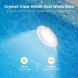 Oyezvary 10 Inch 120V LED Pool Light 35W 4000 Lumen Cool White 6000K Fits Standard 10 Inch Niches Stainless Steel Housing 50 Foot Cord 1 Piece Oyezvary 10 Inch 120V LED Pool Light 35W 4000 Lumen Cool White 6000K Fits Standard 10 Inch Niches Stainless Steel Housing 50 Foot Cord 1 Piece