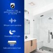 Panasonic WhisperWarm 0.7-Sone 110-CFM White Lighted Bathroom Fan and Heater Panasonic WhisperWarm 0.7-Sone 110-CFM White Lighted Bathroom Fan and Heater