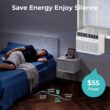 COWSAR Large Room Window Air Conditioner , Remote Included ( 115-Volt , 12000-BTU )