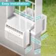 COWSAR Large Room Window Air Conditioner , Remote Included ( 115-Volt , 12000-BTU )