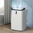 COWSAR 10000 BTU (DOE) 115-Volt Vented Medium Room Portable Air Conditioner Remote Included