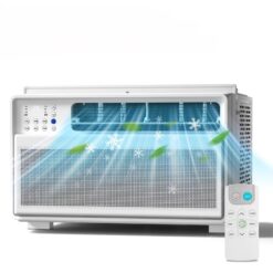 COWSAR Medium Room Window Air Conditioner , Remote Included ( 120-Volt , 12000-BTU )