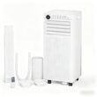 COWSAR NPPC3A/AC5419 6000 BTU (DOE) 115-Volt Vented Small Room Portable Air Conditioner Remote Included
