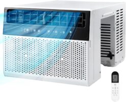 COWSAR Medium Room Window Air Conditioner , Remote Included ( 115-Volt , 12000-BTU )
