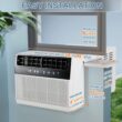 COWSAR Medium Room Window Air Conditioner , Remote Included ( 115-Volt , 12000-BTU )