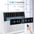 COWSAR Medium Room Window Air Conditioner , Remote Included ( 115-Volt , 10000-BTU )