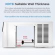 COWSAR Medium Room Window Air Conditioner , Remote Included ( 115-Volt , 10000-BTU )