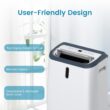COWSAR 8000 BTU (DOE) 115-Volt Vented Medium Room Portable Air Conditioner Remote Included