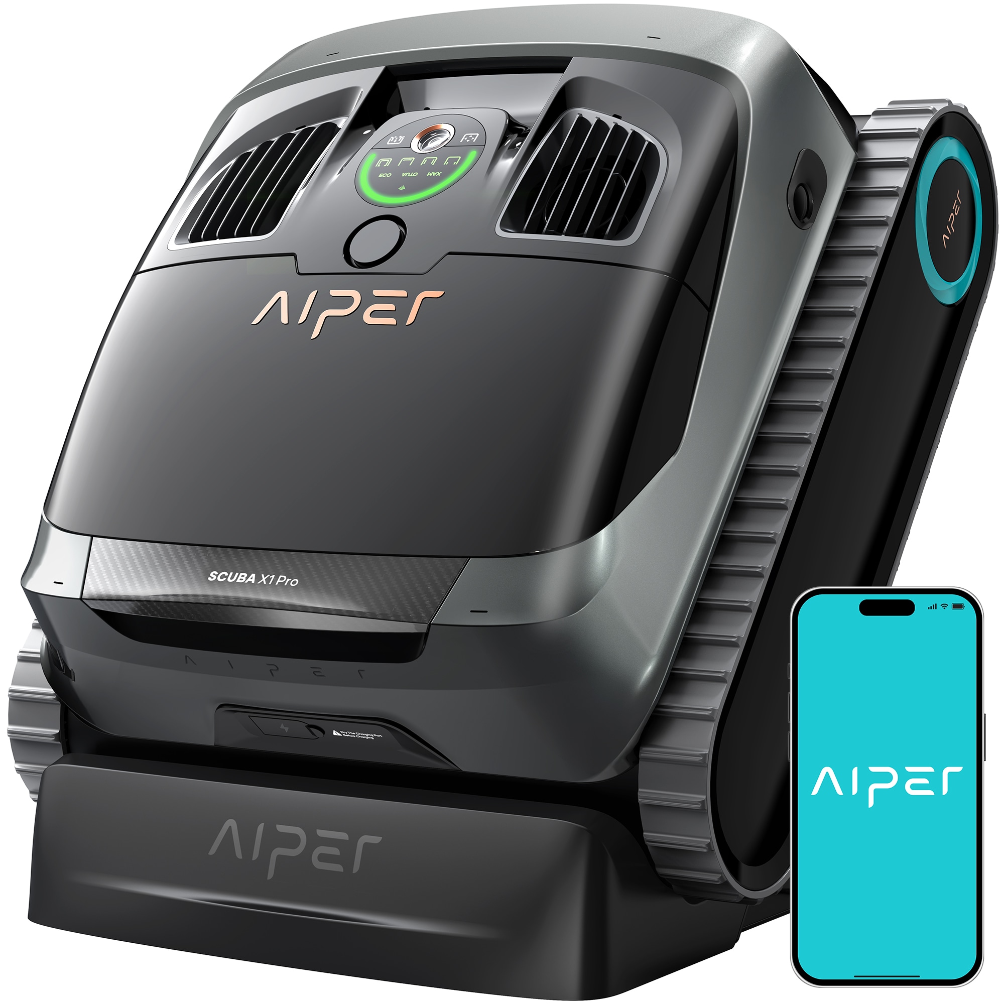 Aiper Scuba X1 Pro Cordless 7.9-in Robotic Pool Vacuum Aiper Scuba X1 Pro Cordless 7.9-in Robotic Pool Vacuum