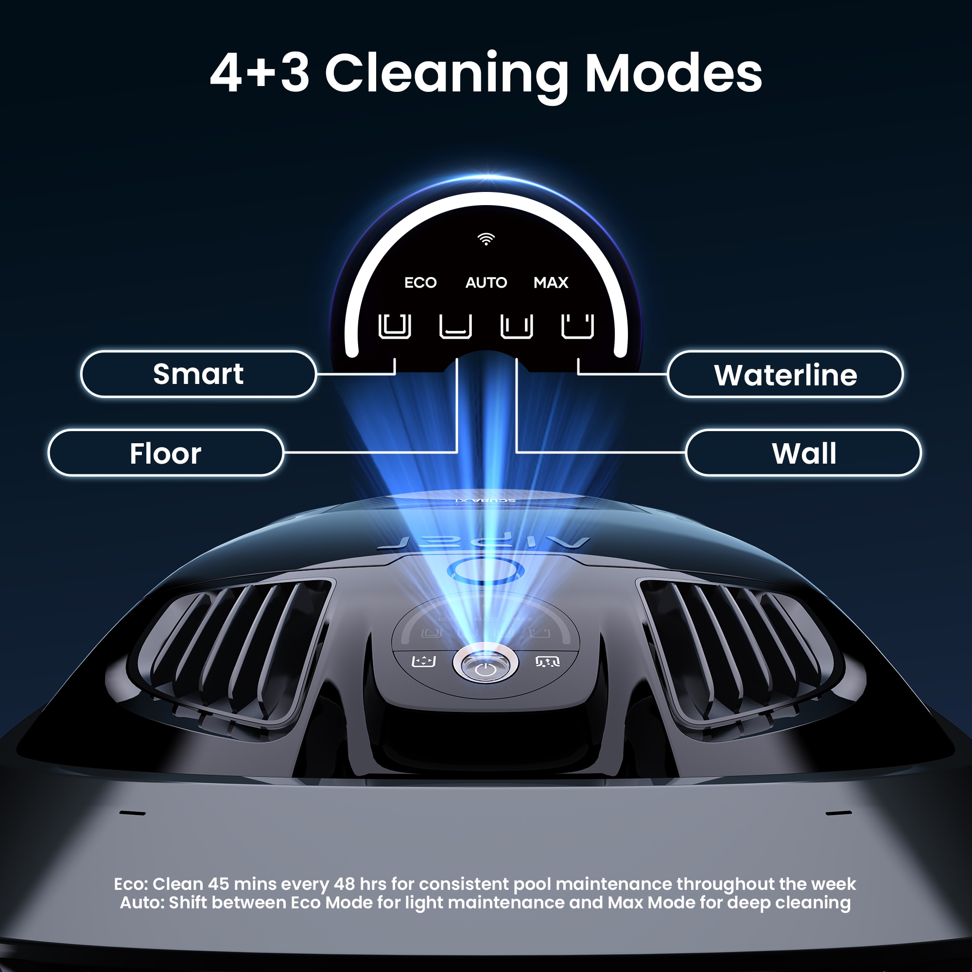 Aiper Scuba X1 Pro Cordless 7.9-in Robotic Pool Vacuum Aiper Scuba X1 Pro Cordless 7.9-in Robotic Pool Vacuum