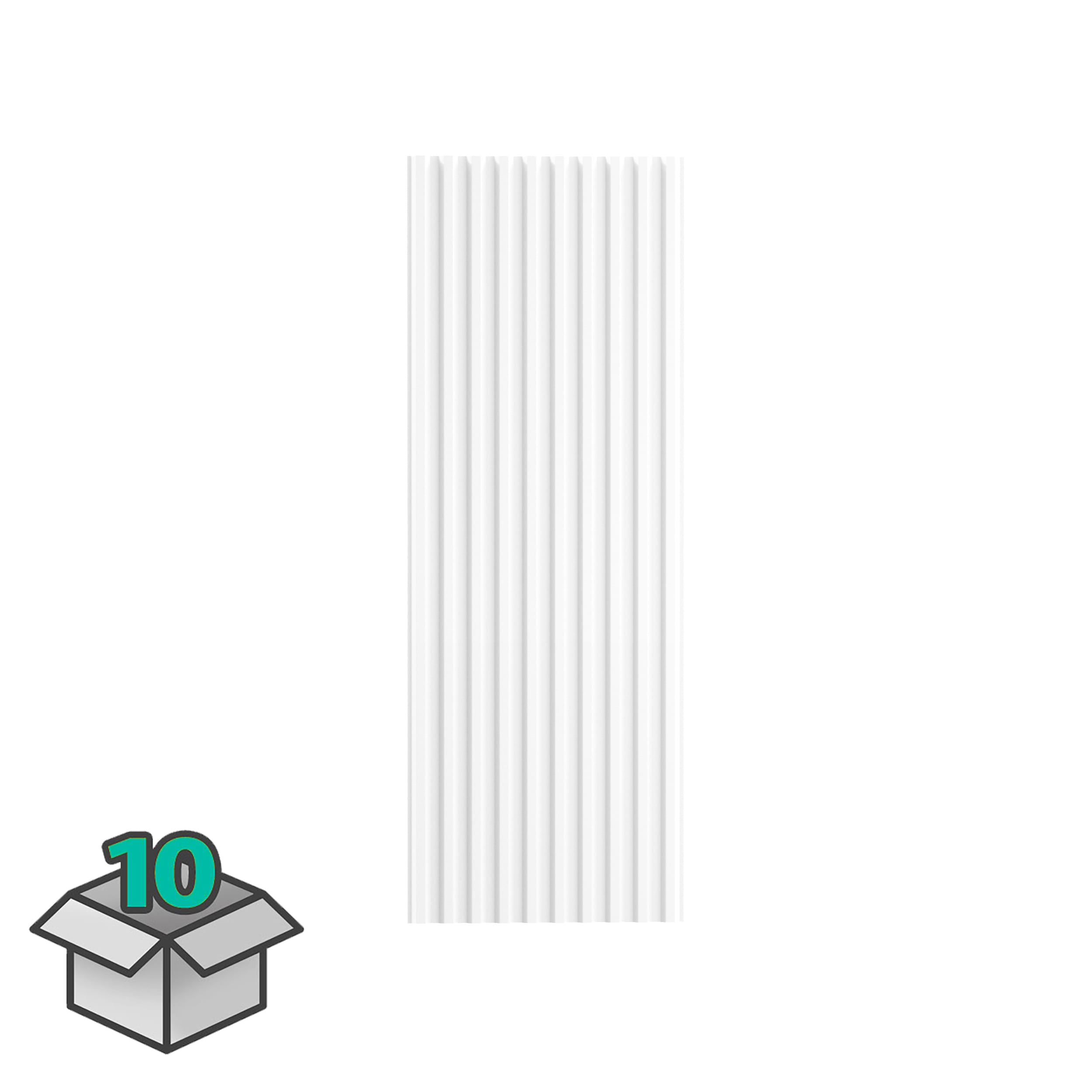 Tuftex PolyCarb 2.17-ft x 6-ft Corrugated White Opal Polycarbonate plastic Roof Panel 10 -Pack Tuftex PolyCarb 2.17-ft x 6-ft Corrugated White Opal Polycarbonate plastic Roof Panel 10 -Pack