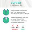 Tuftex PolyCarb 2.17-ft x 6-ft Corrugated White Opal Polycarbonate plastic Roof Panel 10 -Pack Tuftex PolyCarb 2.17-ft x 6-ft Corrugated White Opal Polycarbonate plastic Roof Panel 10 -Pack