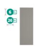 Tuftex PolyCarb 2.17-ft x 6-ft Corrugated Smoke Polycarbonate plastic Roof Panel 10 -Pack Tuftex PolyCarb 2.17-ft x 6-ft Corrugated Smoke Polycarbonate plastic Roof Panel 10 -Pack