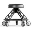 Vyper 19.5-in x 21-in Work seat ( Black )