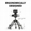 Vyper 24-in x 23-in Work seat ( Black )