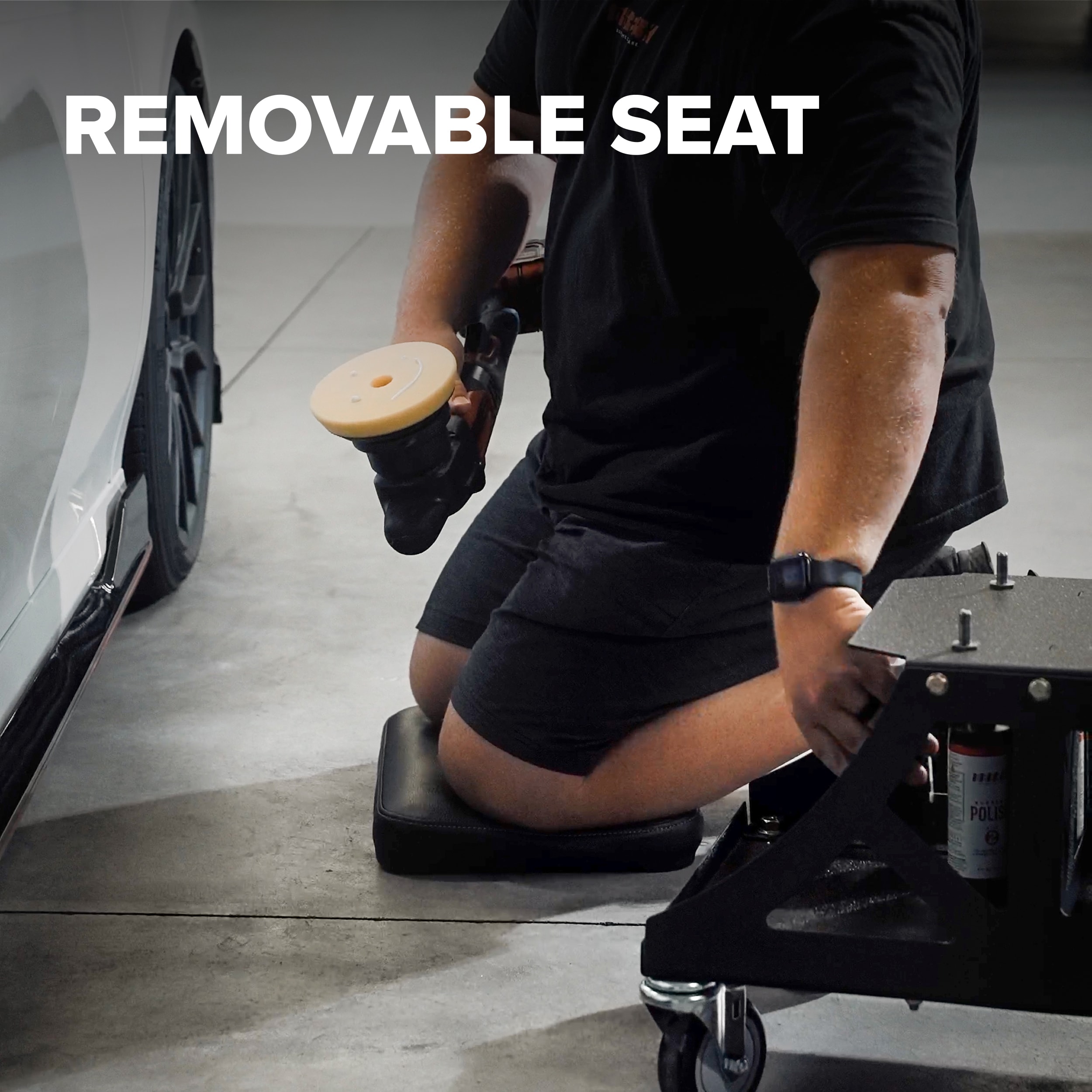 Vyper 17.5-in x 23-in Work seat ( Multiple colors/finishes ) Vyper 17.5-in x 23-in Work seat ( Multiple colors/finishes )
