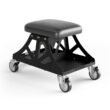 Vyper 17.5-in x 23-in Work seat ( Black )