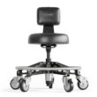Vyper 17-in x 23-in Work seat ( Black )