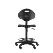 Hampden Furnishings 38-in x 26-in Work seat ( Black )