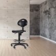 Hampden Furnishings 38-in x 26-in Work seat ( Black )