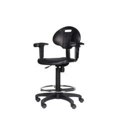 Hampden Furnishings 38-in x 26-in Work seat ( Black )