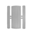 Hampden Furnishings 72-in Gray Plastic Rectangle Folding Picnic Table