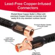 Pocket Hose 100 FT Copper Bullet Expandable Garden Hose w/10 Pattern Thumb Spray Nozzle AS SEEN ON TV 650psi 3/4 in Patented Lead-Free Ultra-Lightweight Solid Copper Anodized Aluminum Pocket Hose 100 FT Copper Bullet Expandable Garden Hose w/10 Pattern Thumb Spray Nozzle AS SEEN ON TV 650psi 3/4 in Patented Lead-Free Ultra-Lightweight Solid Copper Anodized Aluminum