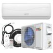 Costway 18000 BTU Mini Split Air Conditioner and Heater 19 SEER2 1250 Sq. Ft Coverage