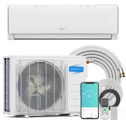 ROVSUN 1 zone 11500-BTU Ductless Mini Split Air Conditioner Heat Pump Included with 115-Volt