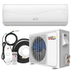 Costway 12000 BTU Mini Split Air Conditioner and Heater 20 SEER2 115 V Wall-Mounted AC Unit