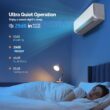ROVSUN 11500BTU 115V 17SEER2 Wifi Enabled Mini Split Air Conditioner and Heater with Pre-Charged Condenser Heat Pump and Installation Kit