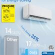 AECOJOY 12000 BTU Mini Split AC/Heating System