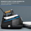 Rowenta, Iron, Ultimate Steam Pro Stainless Steel Soleplate Professional Steam Station for Clothes, 1800 Watts, 1.3L Removable Tank, Boiler Technology, Fast Heat Up, Black Clothes Iron, DG8668 Rowenta, Iron, Ultimate Steam Pro Stainless Steel Soleplate Professional Steam Station for Clothes, 1800 Watts, 1.3L Removable Tank, Boiler Technology, Fast Heat Up, Black Clothes Iron, DG8668