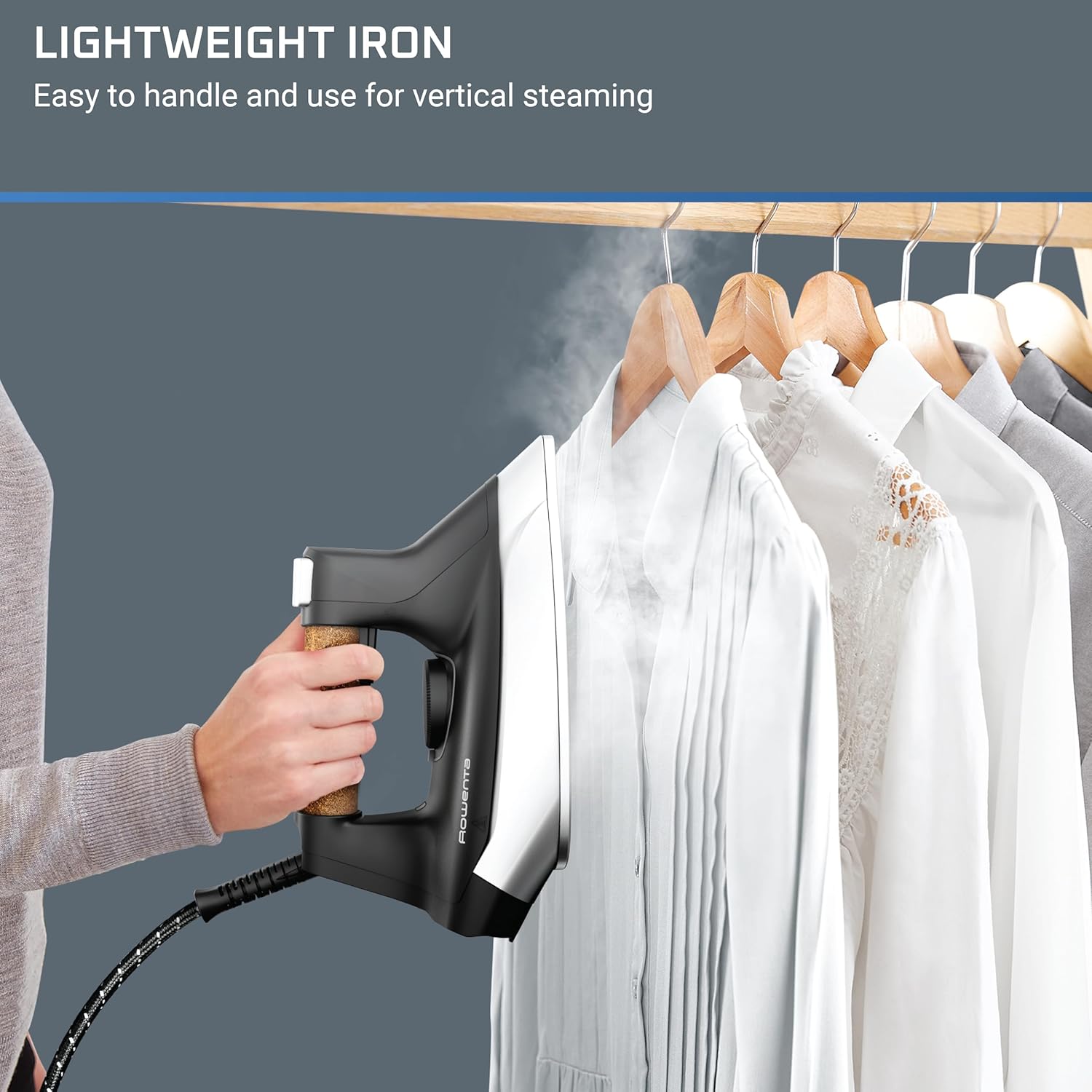 Rowenta, Iron, Ultimate Steam Pro Stainless Steel Soleplate Professional Steam Station for Clothes, 1800 Watts, 1.3L Removable Tank, Boiler Technology, Fast Heat Up, Black Clothes Iron, DG8668 Rowenta, Iron, Ultimate Steam Pro Stainless Steel Soleplate Professional Steam Station for Clothes, 1800 Watts, 1.3L Removable Tank, Boiler Technology, Fast Heat Up, Black Clothes Iron, DG8668