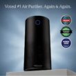AIRDOCTOR AD4000 Air Purifier. Perfect for Large Rooms, Basements Up to 2,776 ft2. Removes Allergens, Smoke, Dust, Mold, Pet Hair, Odors, Pollen. Hospital-Grade UltraHEPA & Premium Carbon Filtration
