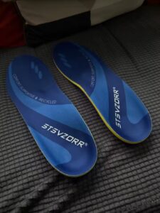 Orthopedic Plantar Fasciitis Insoles with Arch Support for Men & Women – Flat Feet Relief Inserts for Work Shoes, Sneakers & Sports Footwear, 127STS-Sky Blue