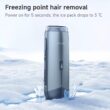 MLAY T18 IPL Hair Removal Device with Ice Cooling – Permanent Laser Hair Removal for Women & Men, Unlimited Flashes, Painless Home Use Epilator