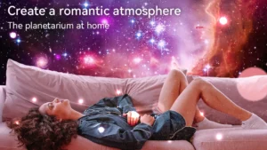 360° Galaxy Star Projector Night Light Planetarium Lamp for Kids Bedroom Home Decor and Party Atmosphere