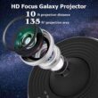 360° Galaxy Star Projector Night Light Planetarium Lamp for Kids Bedroom Home Decor and Party Atmosphere
