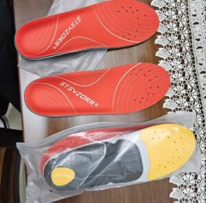 Orthopedic Plantar Fasciitis Insoles with Arch Support for Men & Women – Flat Feet Relief Inserts for Work Shoes, Sneakers & Sports Footwear,127G2-IFI-Green