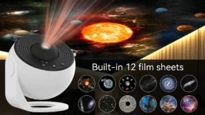 360° Galaxy Star Projector Night Light Planetarium Lamp for Kids Bedroom Home Decor and Party Atmosphere