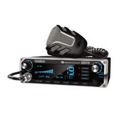 Uniden Bearcat 880FM CB Radio, 40 Channels with Dual-Mode AM/FM, Large Easy-to-Read Backlit 7-Color LCD Display, Backlit Knobs/Buttons, NOAA Weather Alert, PA/CB Switch, and Wireless Mic Compatible