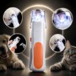 LED Pet Nail Clipper for Cats & Dogs – Professional Grooming Scissors with Safety Light & Precision Nail Cutter
