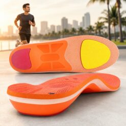 Orthopedic Plantar Fasciitis Insoles with Arch Support for Men & Women