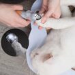 LED Pet Nail Clipper for Cats & Dogs – Professional Grooming Scissors with Safety Light & Precision Nail Cutter