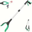 32 Inch Rotating Grabber Reacher Tool with 360° Grip, Lightweight Heavy Duty Multi-Purpose Pick-Up Tool