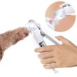 2-in-1 Electric Pet Nail Trimmer & Grinder with LED Light – Rechargeable Nail Grooming Tool for Small, Medium & Large Dogs and Cats